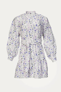 WHITE FLORAL DRESS