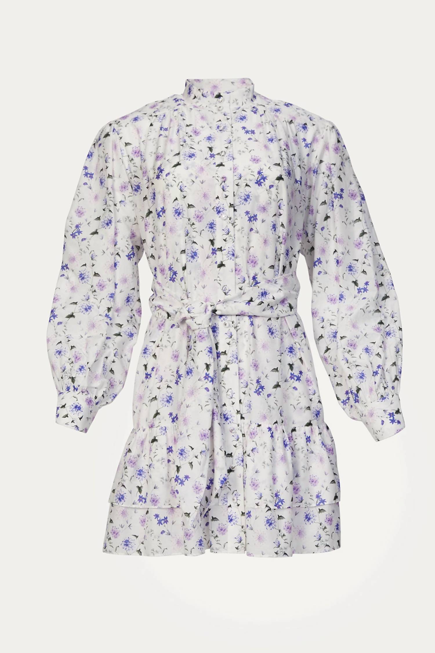 WHITE FLORAL DRESS