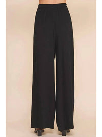 Allie Rose - Soft Linen Wide Leg Pants