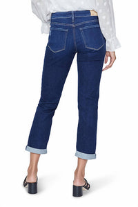 Paige - Brigitte Boyfriend Straight Cuffed Hem Jean