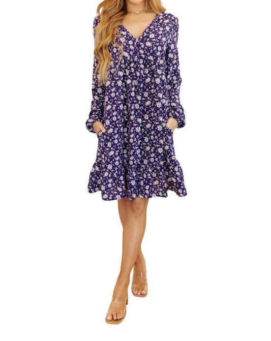 Heimish Usa - Since You've Been Gone Floral V-Neck Dress