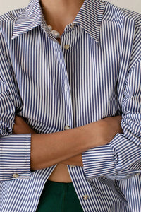 Donni. - Pop Button-down Shirt