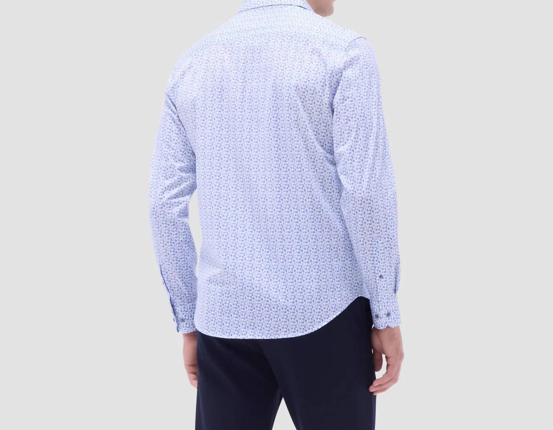 Bugatchi Uomo - James Abstract Oooh Cotton Shirt