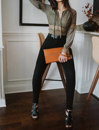 Strut & Bolt - Lace detail long sleeve bodysuit