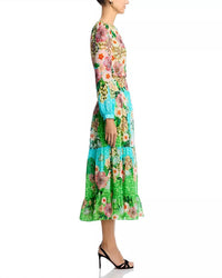 Saloni - Isabel Midi Dress