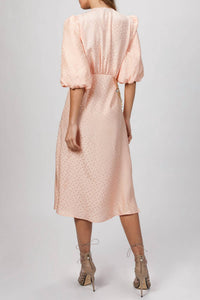 MIDI DRESS WITH CHAIN
