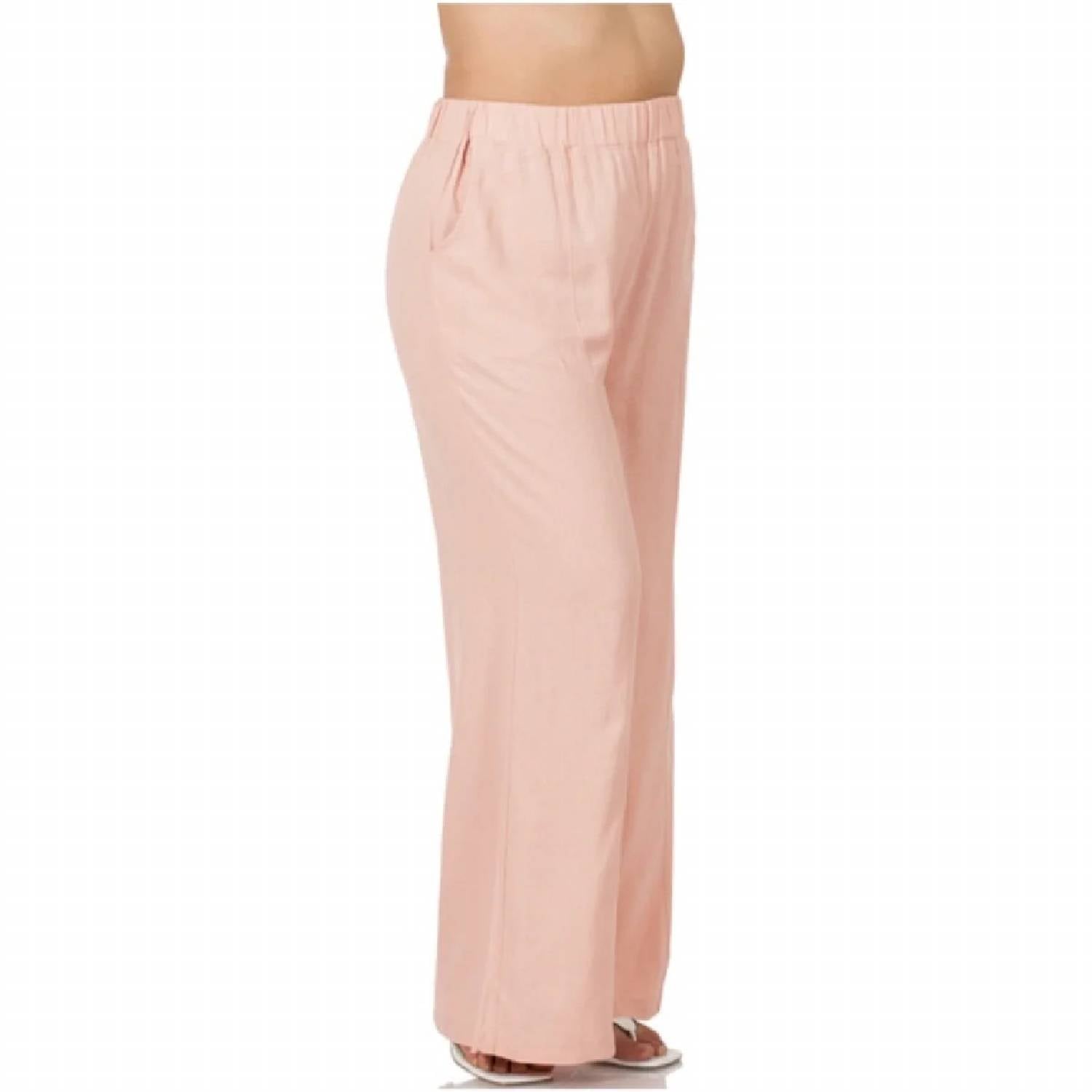 Zenana - Wide Leg Linen Pants
