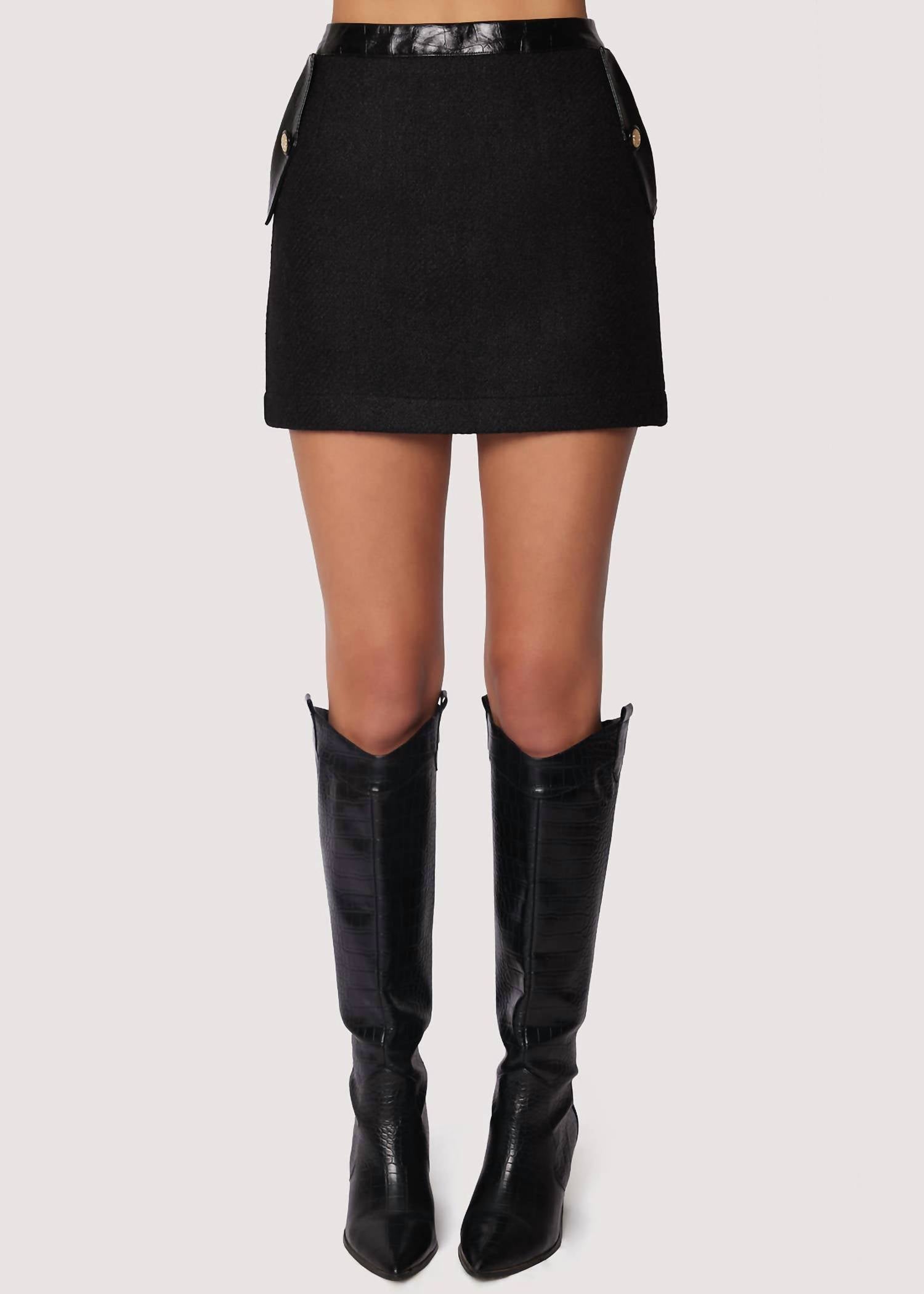 Lost + Wander - Alessia Fitted Mini Skirt