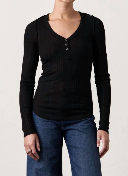 Nsf - Cody Fitted Snap Henley