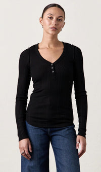Nsf - Cody Fitted Snap Henley