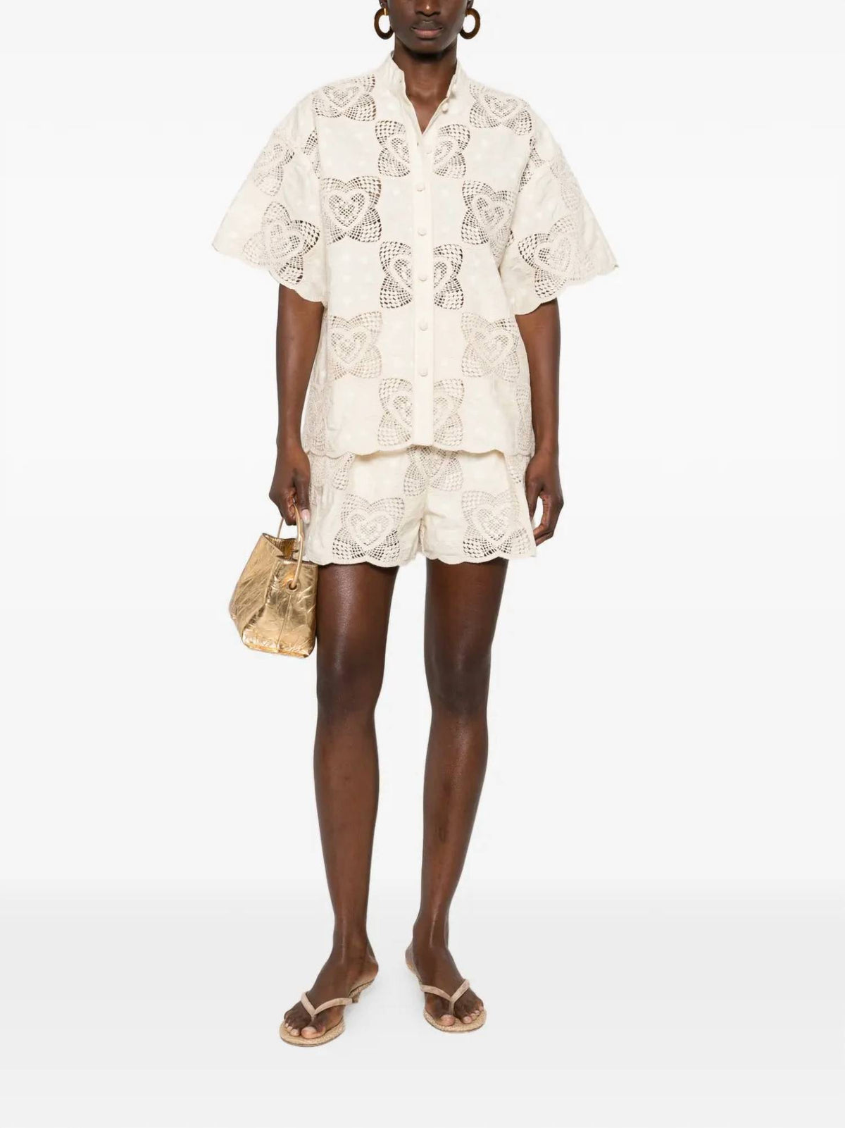 Zimmermann - Wanderlust Scalloped Shirt
