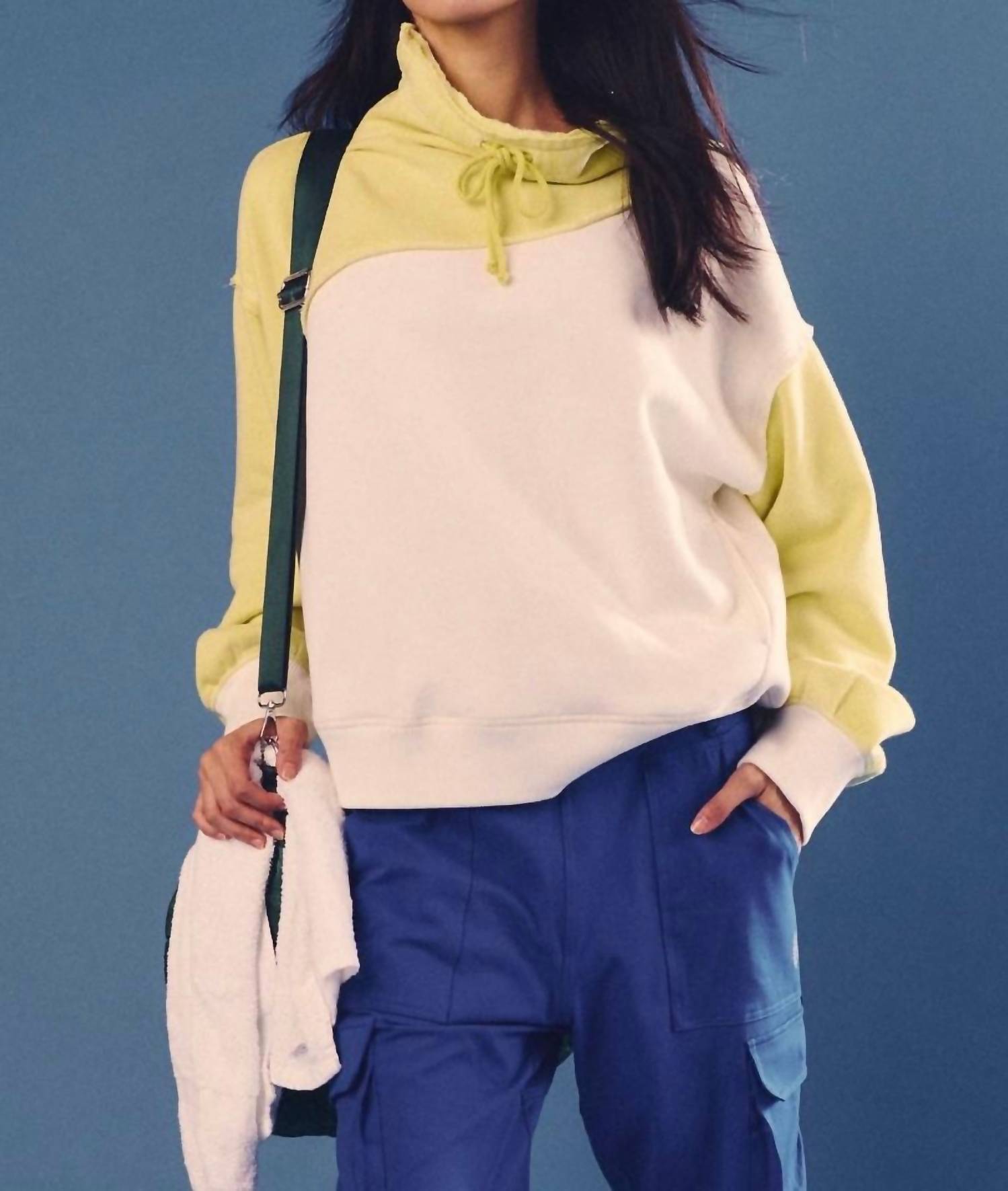 Free People - Homestretch Colorblock Pullover – Snagged & Bagged