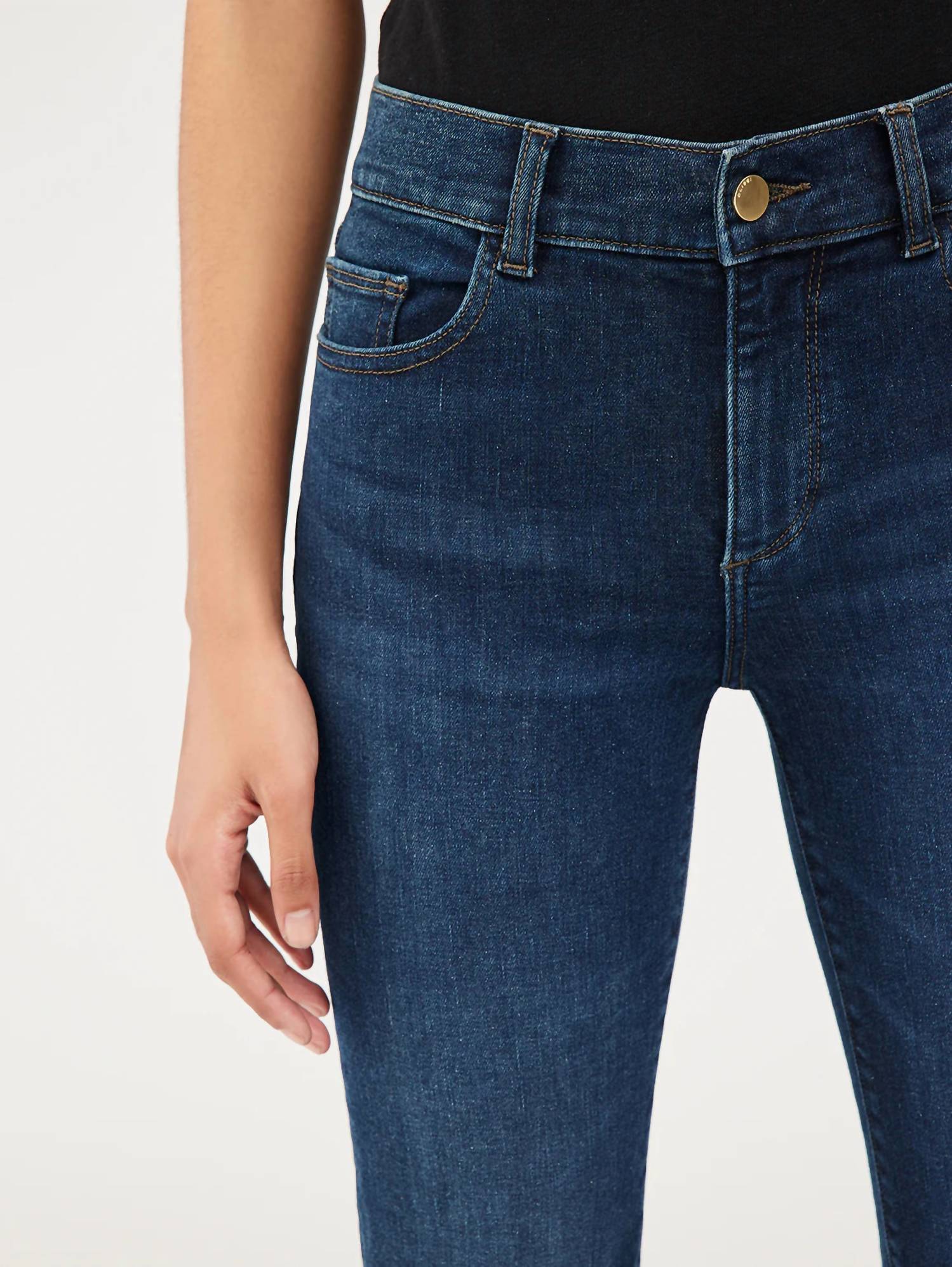 Dl1961 - Women'S - Mara Straight Leg Midrise Instasculpt Jean
