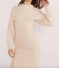 Minkpink - Layla Sculpted 3d Rib Sweater