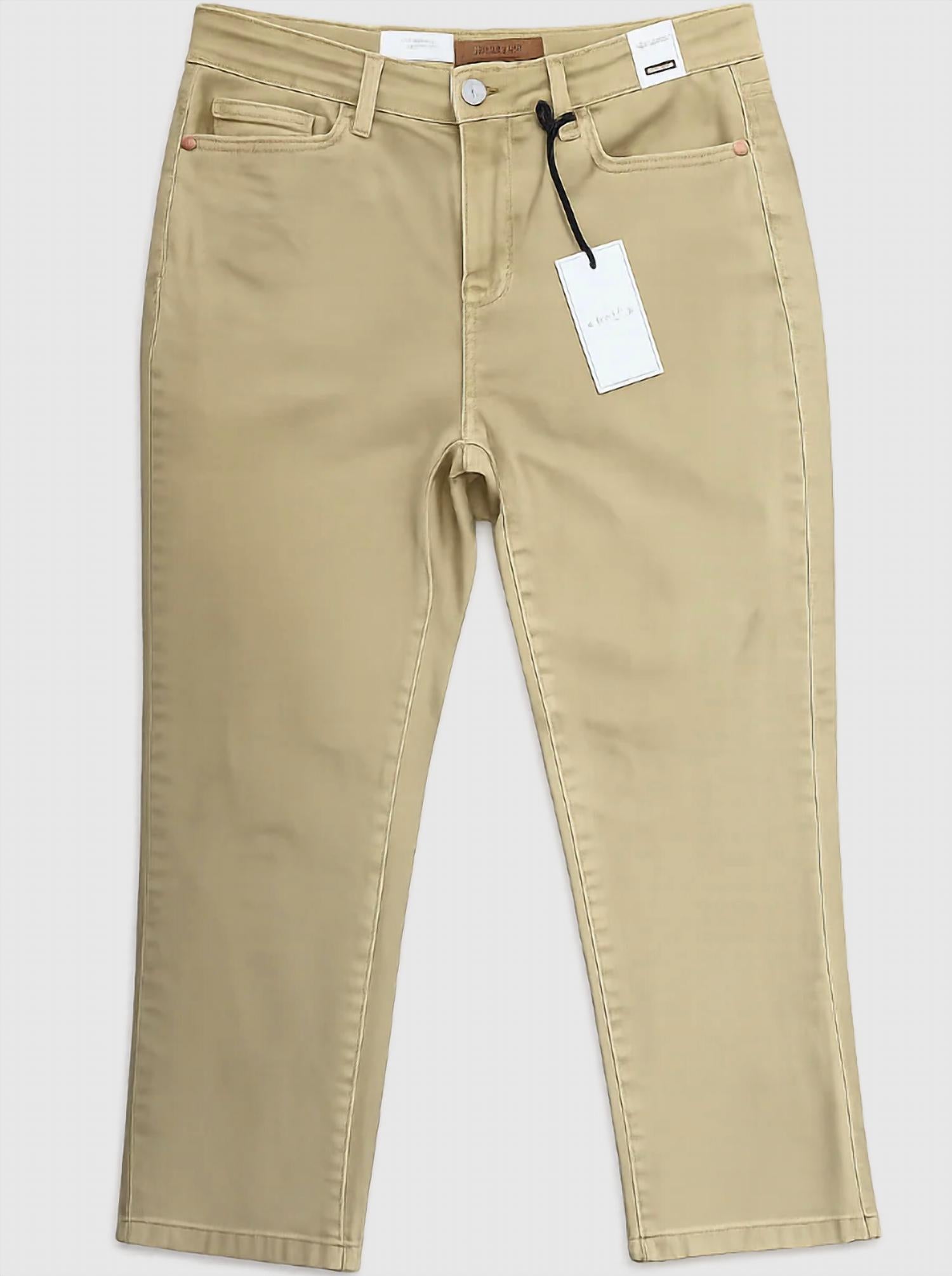 Judy Blue - Women's Mid Rise Capri Jean