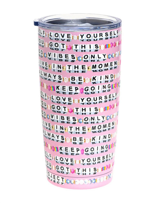 Little Words Project - Beaded Tumbler