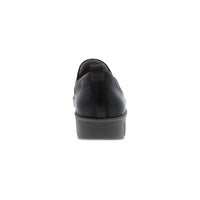 dansko Women's Linley Burnished Calf Slip On Loafer in black - women's shoe - alternate view