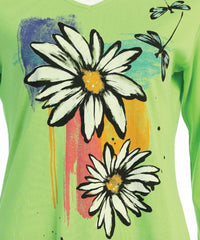 Jess & Jane - Women's Twins Printed Cotton Top