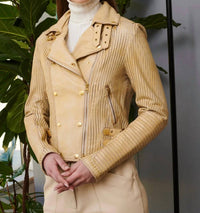Jakett - Harley Perforated Leather Jacket