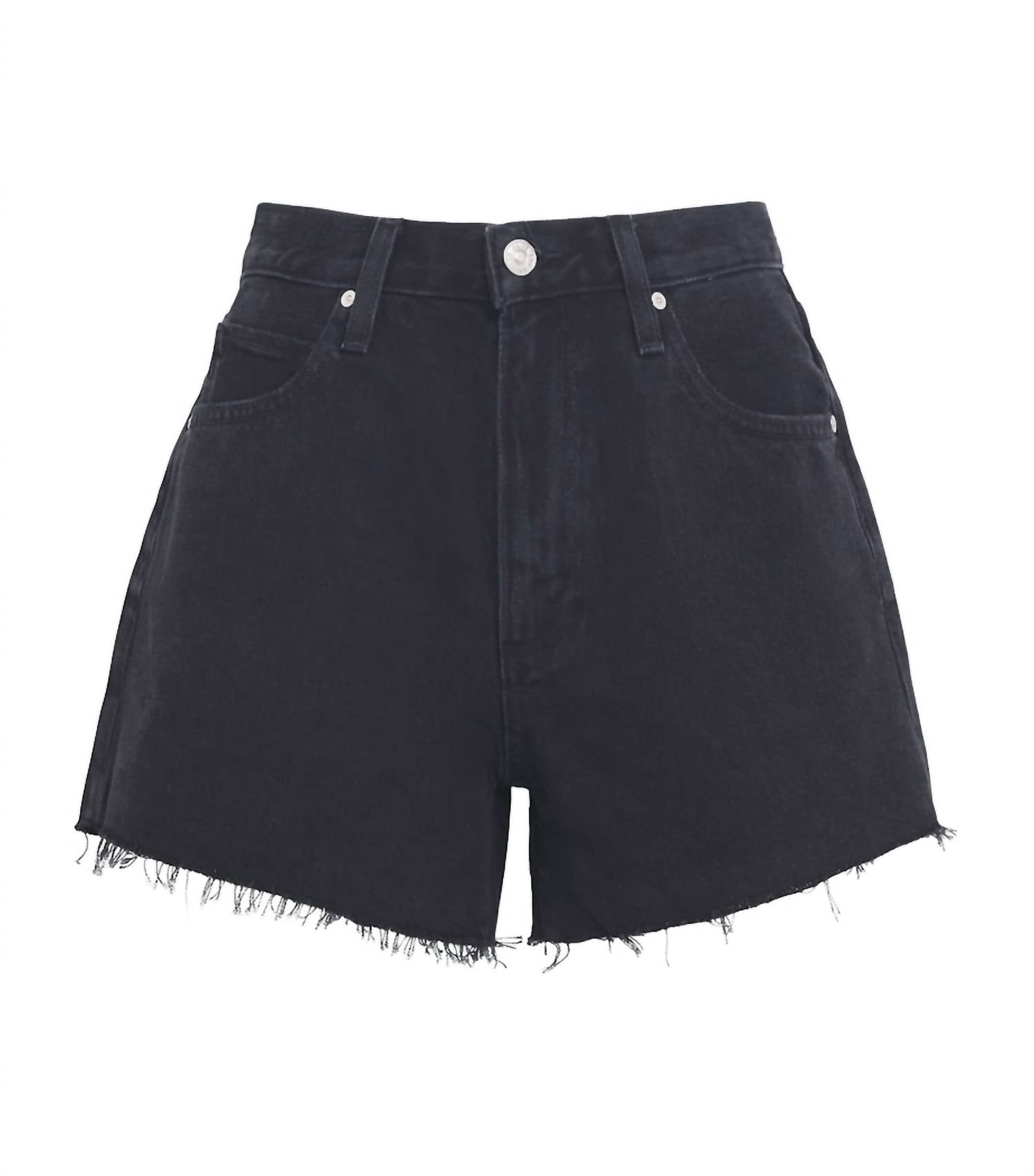 Paige - Raw-hem Archie Denim Shorts