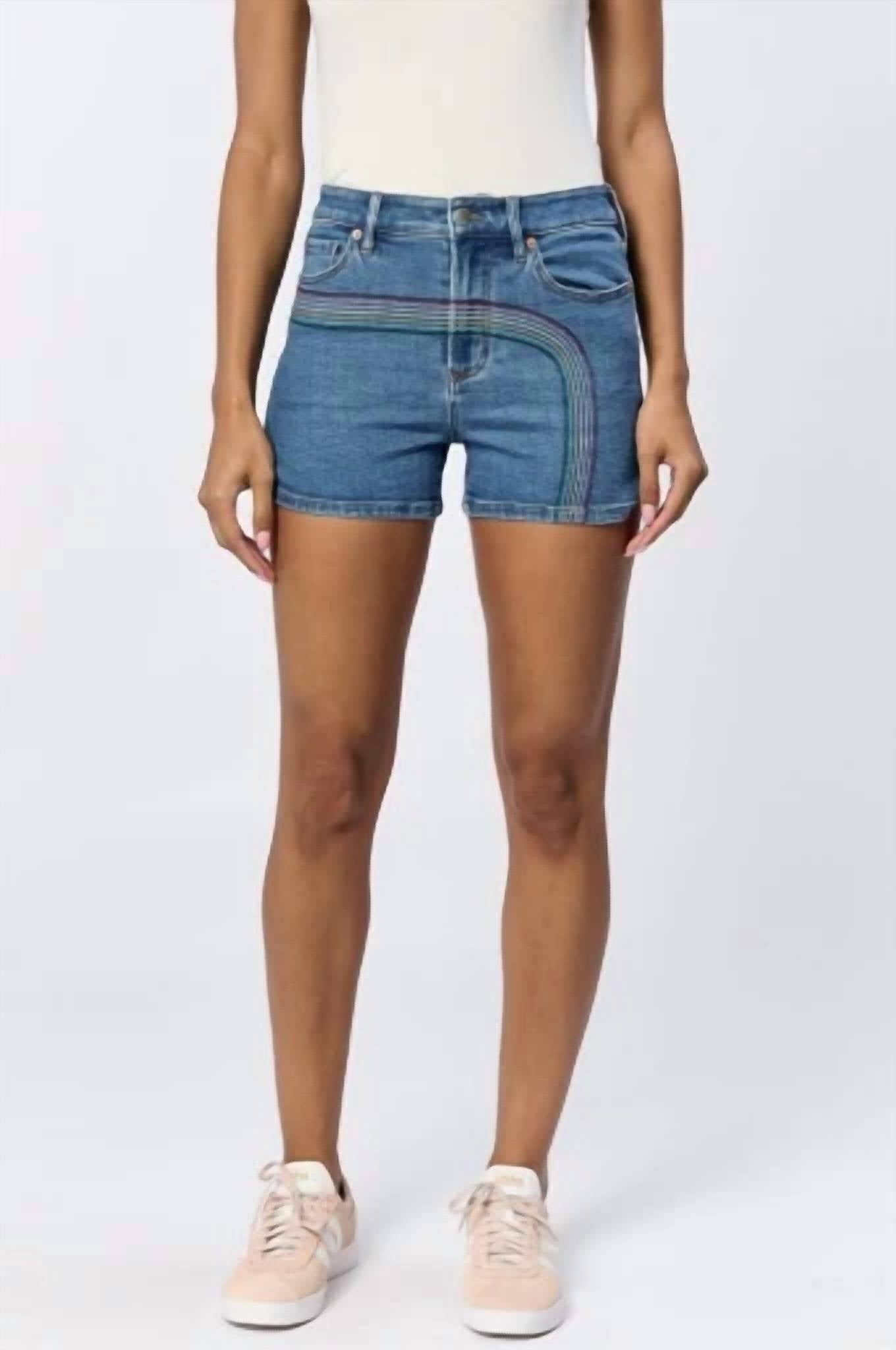 Dear John Denim - Rainbow Row Gigi Shorts