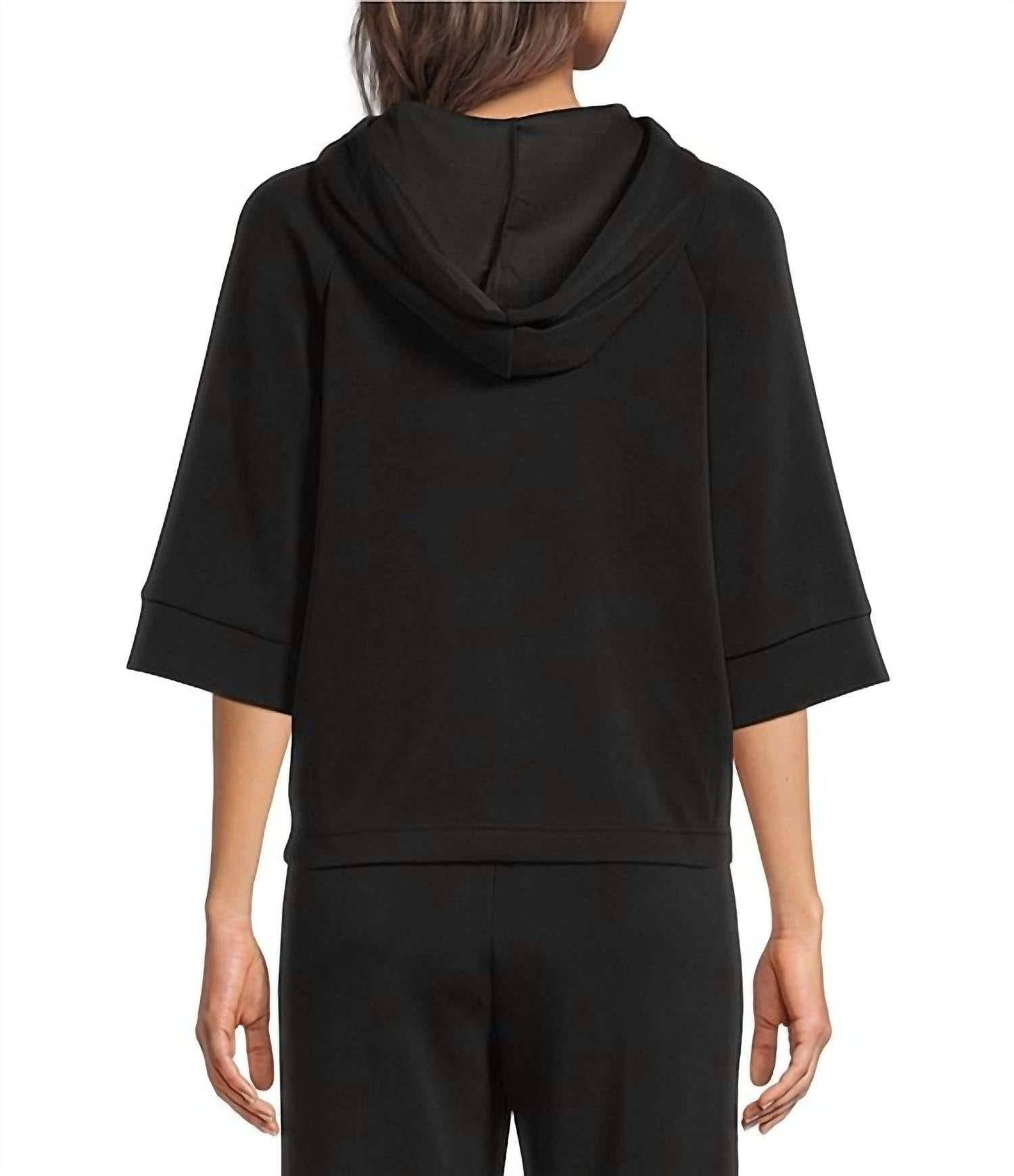 See And Be Seen - 3/4 Sleeve Hooded Top