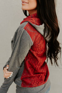 Ampersand Ave - Laced Up Halfzip Hoodie