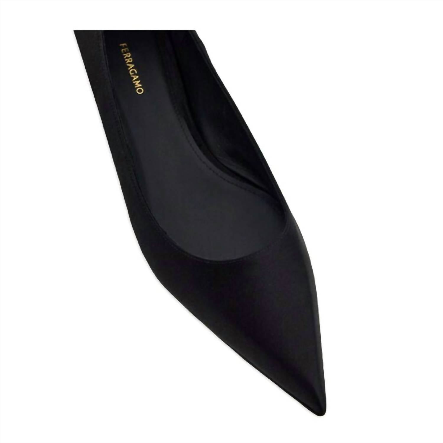 Salvatore Ferragamo - Women's Ankle Chain Link Ballet Flats