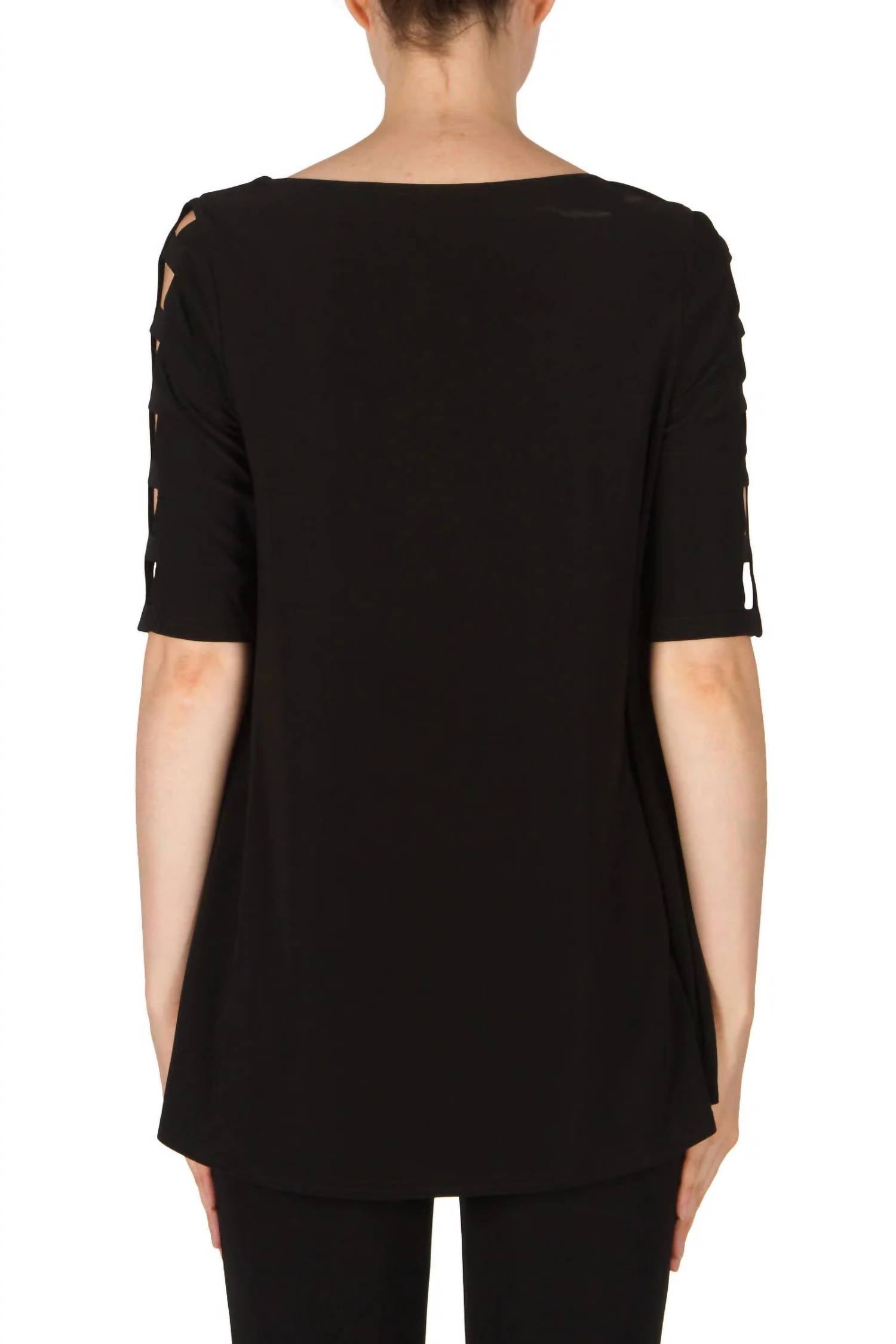 Cut Out Sleeve Top