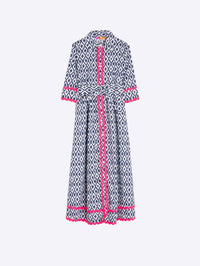 Vilagallo - Brenda Ikat Maxi Dress