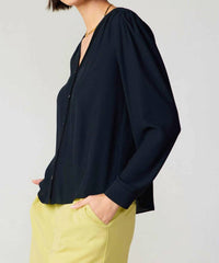 Current Air - Lisette Button Down Blouse