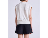 Apiece Apart - Fine Weight Cropped Vest