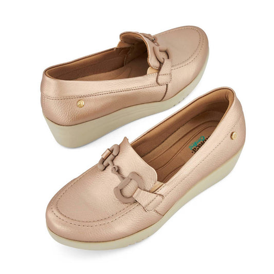 Andrea - Women's Wedge Moccasins