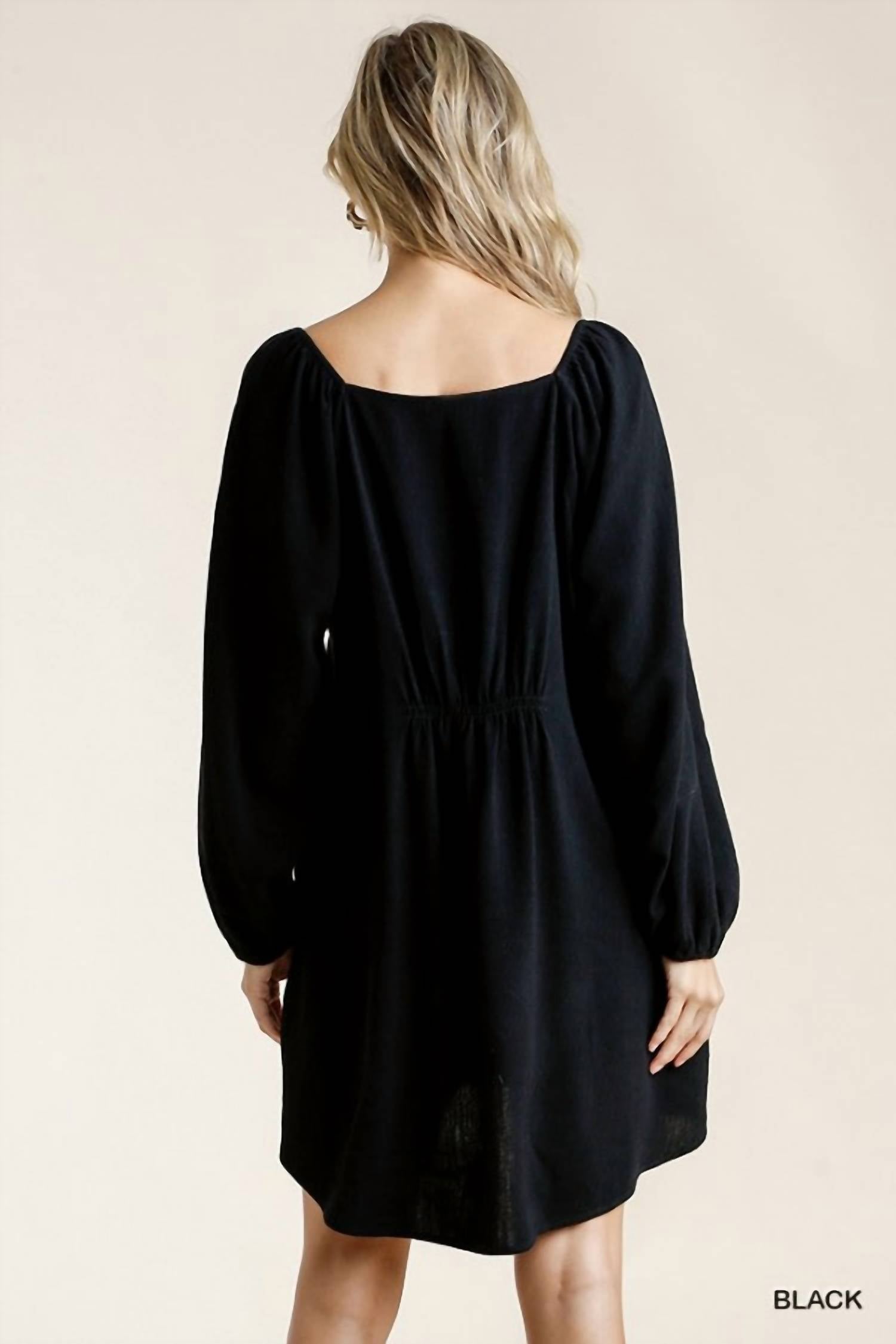 Umgee - Sweetheart Babydoll Dress