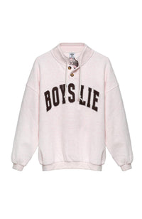 Boys Lie - Smoke And Mirrors Henley Crewneck Top