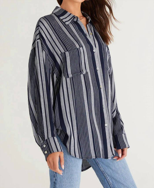 Z Supply - Lalo Striped Button Up Top