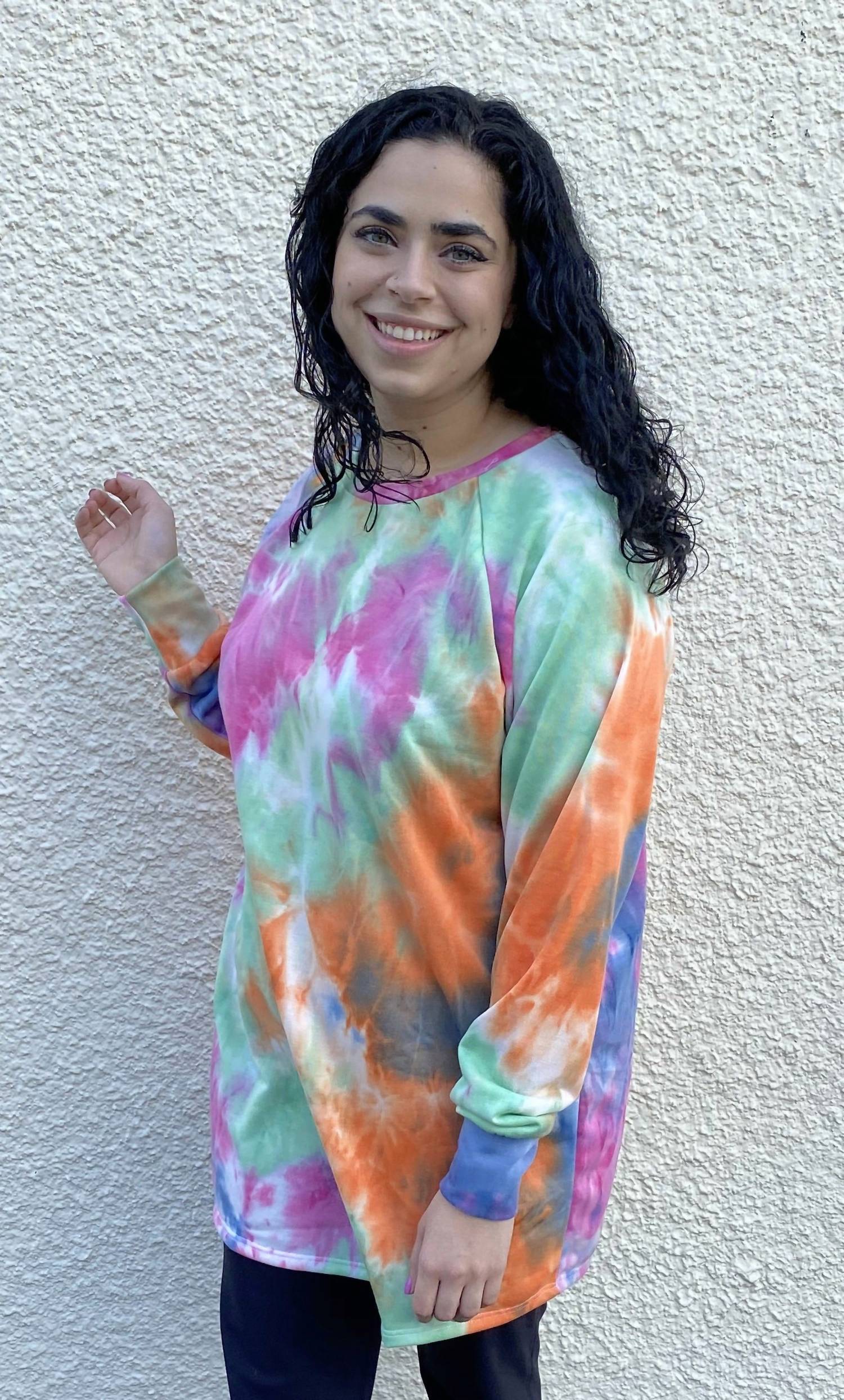 Ellis - Tie Dye Raglan Tunic