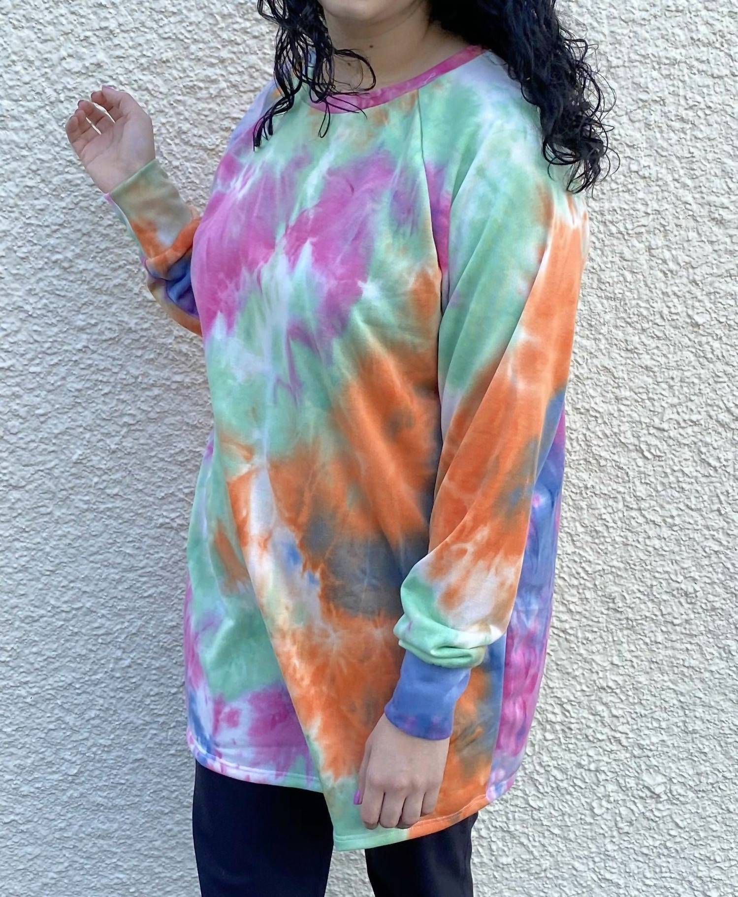 Ellis - Tie Dye Raglan Tunic