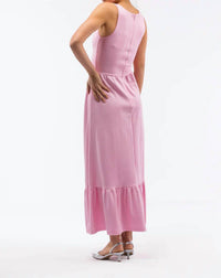 SMITH & QUINN Bernadette Ponte Dress in light pink 1 - women's dress - detail view