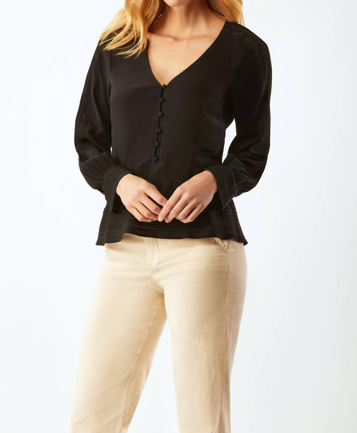 Hathaway Blouse with Embroidery