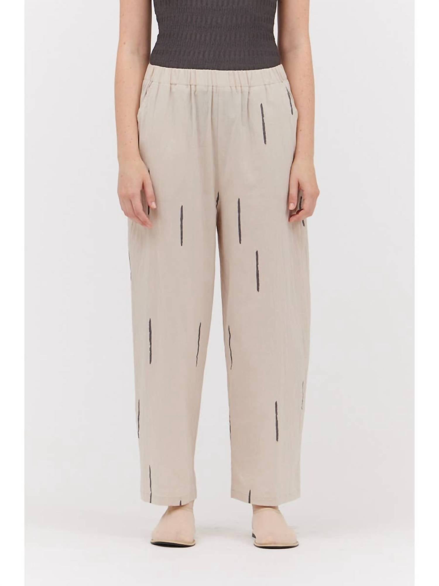 Grade & Gather - Matchstick Print Pant
