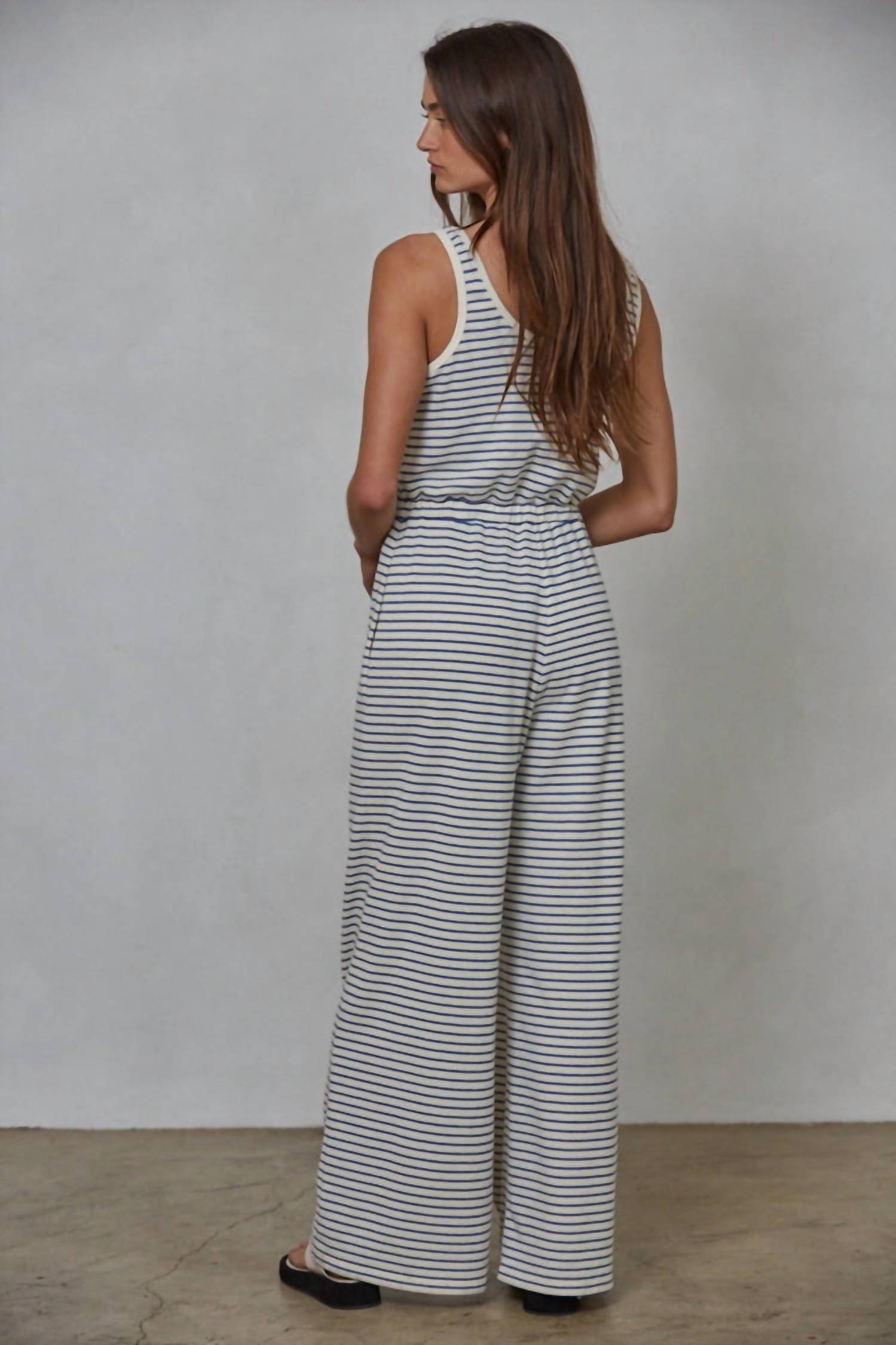 By Together - Striped Jumpsuit