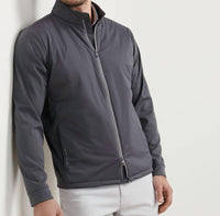 PETER MILLAR Merge Hybrid Jacket in irdim iridium - men's jacket