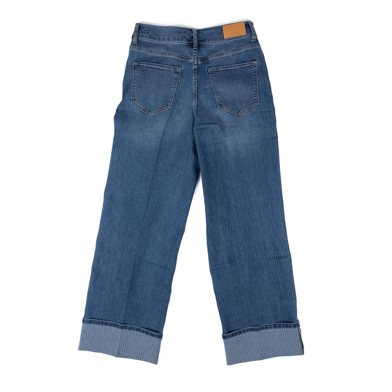 DEAR JOHN DENIM Holly High-rise Wide Leg Jeans in abbey road - women's jeans - alternate view