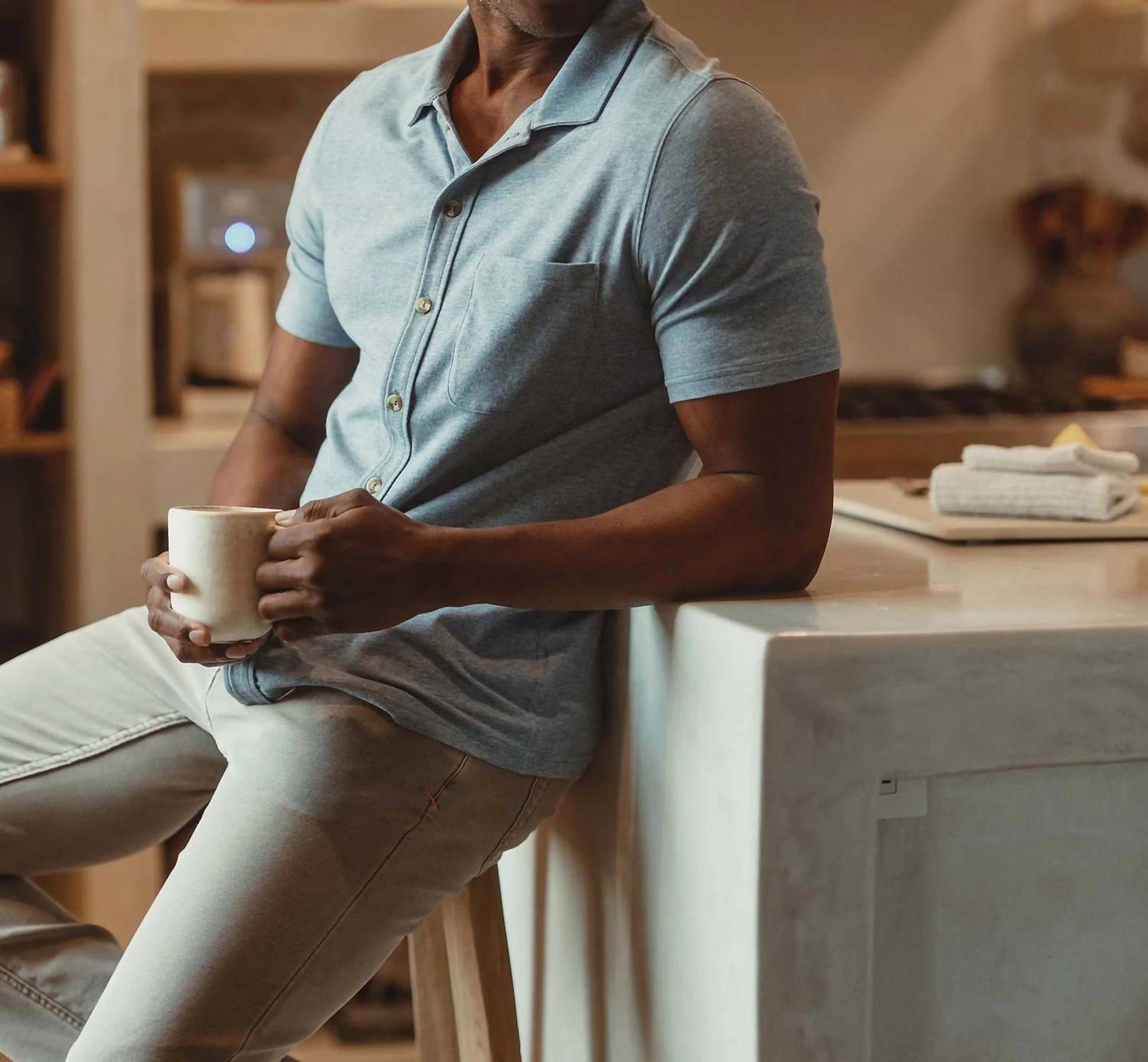 The Normal Brand - Active Puremeso Weekend Button Down Shirt