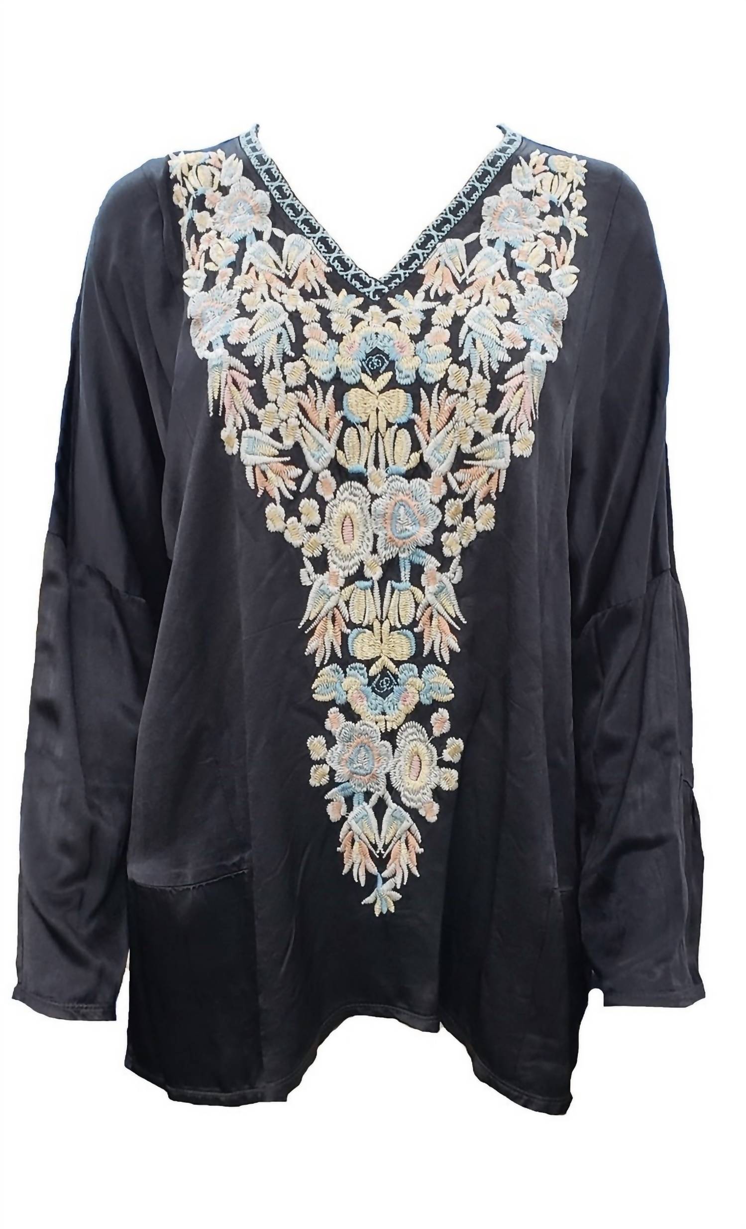 Johnny Was - Women's Birdy Satin Blouse