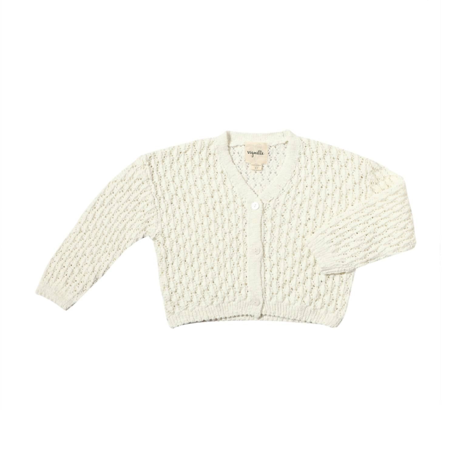 Vignette - Girl's Margot Cardigan