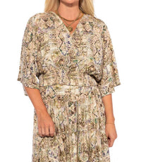 Lovlei - Penny Smocked Waist Top