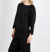 Olivia By Habitat - Border Stitch Pullover Sweater