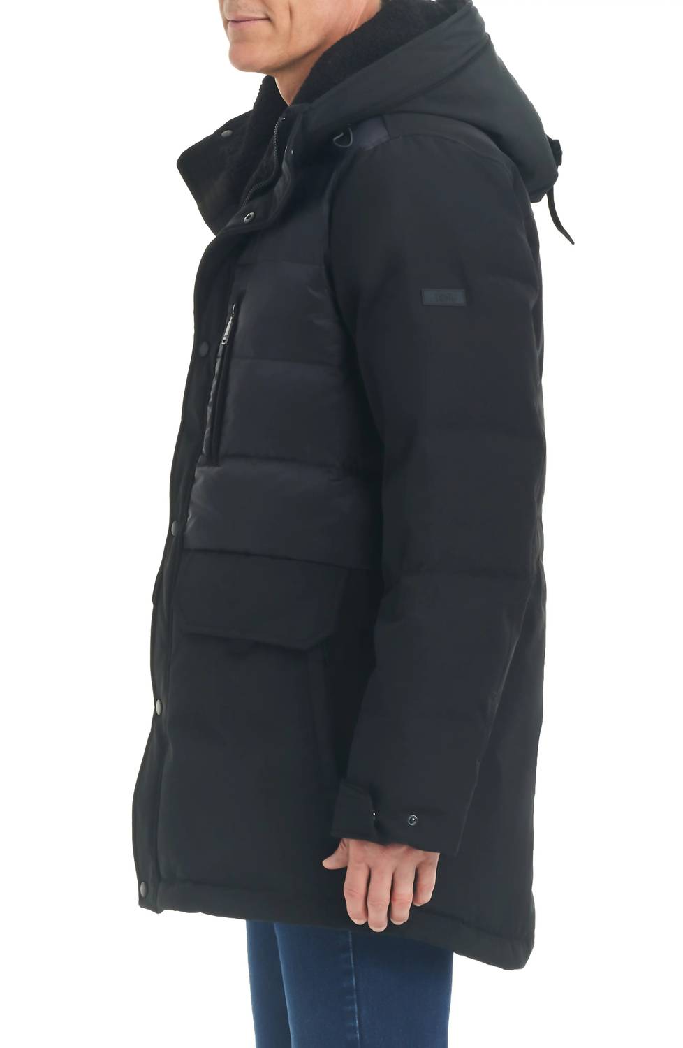 Vince Camuto - Water Resistant Down & Feather Fill Puffer Parka Jacket